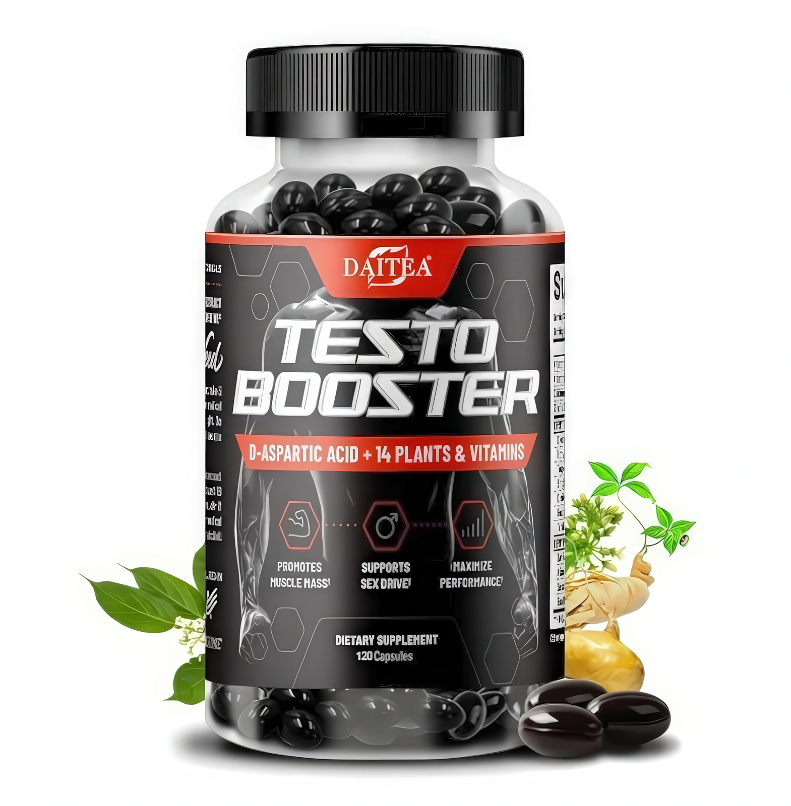 Daitea Testo Booster 120 Capsulas