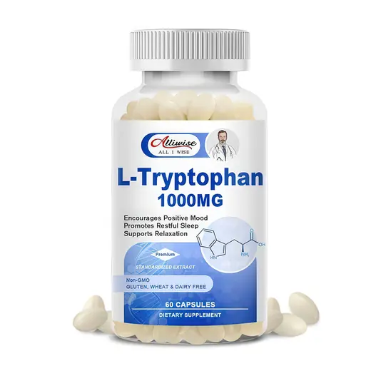 L Triptofano De 1000 Mg De 120 Capsulas