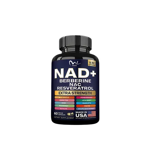 Nad Plus Berberina Nac Y Resveratrol 14 En 1 60 Capsulas